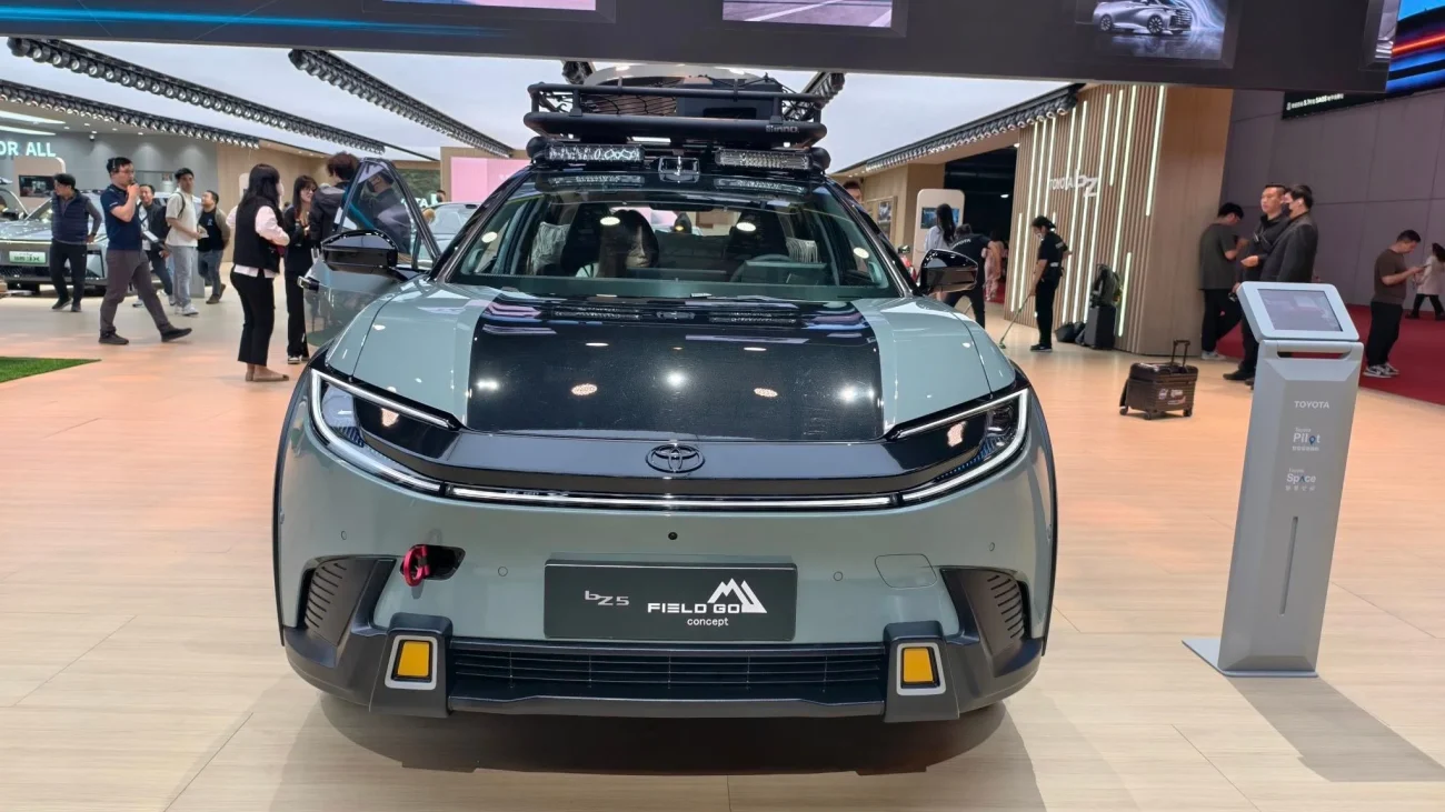 تویوتا bZ5 شاسی‌بلند تمام‌برقی در نمایشگاه شانگهای 2025