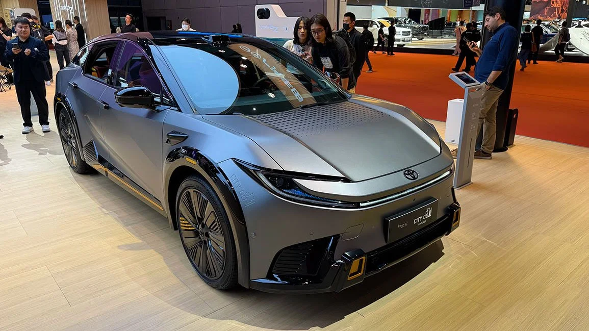 تویوتا bZ5 شاسی‌بلند تمام‌برقی در نمایشگاه شانگهای 2025
