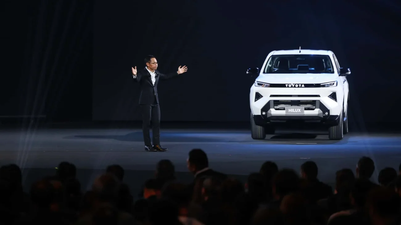 نمای جلو تویوتا هایلوکس ۲۰۲۶