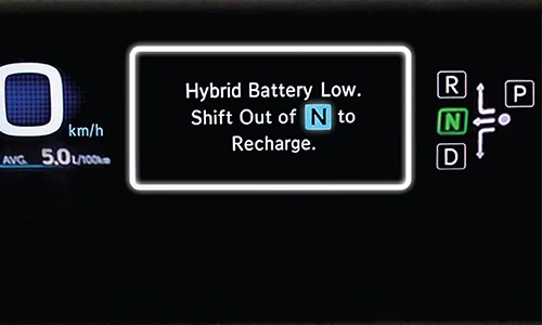 تأثیر توقف در حالت N با کولر روشن در خودروهای هیبرید تویوتا و لکسوس