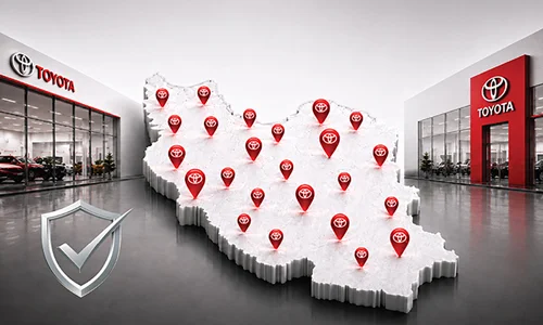 گارانتی ایرتویا برای خودروهای تویوتا و خدمات پس از فروش نمایندگی مرکزی