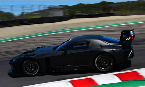 Toyota GR GT3 در حال تست پیست
