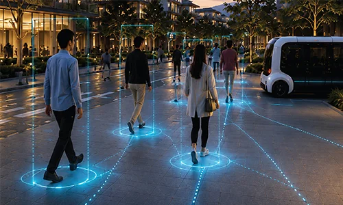 فناوری Behavior AI تویوتا برای تحلیل رفتار انسان و عابران در Woven City