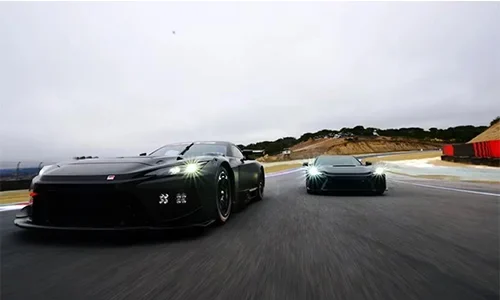 Toyota GR GT3 در حال تست پیست