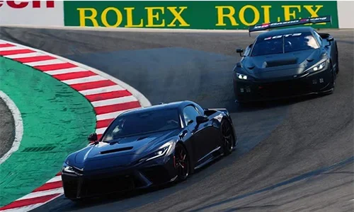 Toyota GR GT3 در حال تست پیست