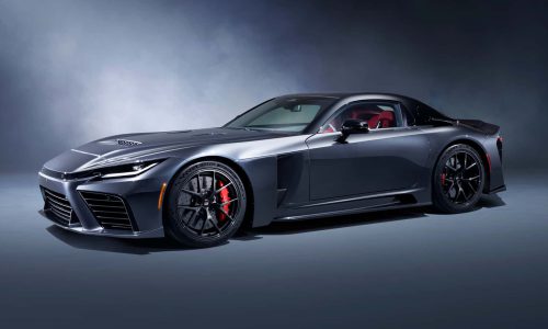 نمای سه‌ربع جلو از تویوتا GT GR