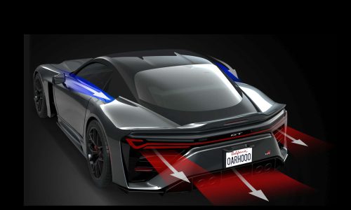 نمای جلو تهاجمی و طراحی اسپرت تویوتا GT GR