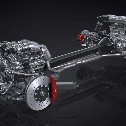 مجموعه پیشرانه V8 توربوشارژ تویوتا GT GR